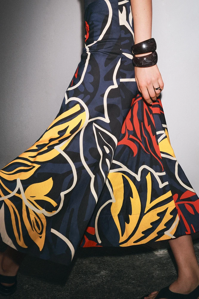 ZW COLLECTION PRINTED SKIRT