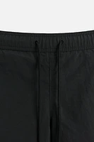 CONTRAST BANDS MID-LENGTH SWIMSUIT