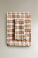 NAPPE CARREAU FIL TEINTÉ