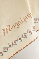 LINEN KITCHEN TOWEL WITH FRENCH TEXT