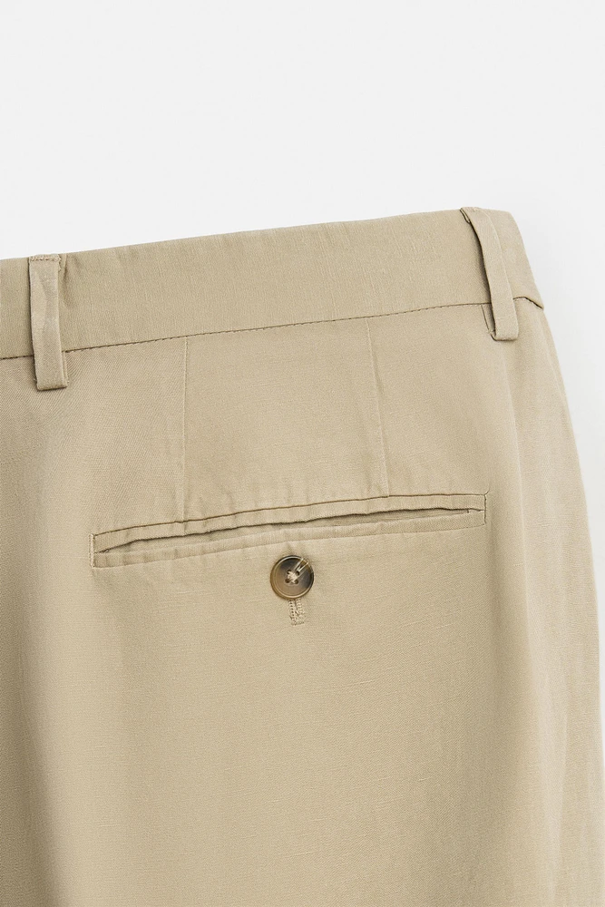 PANTALON DE COSTUME DÉLAVÉ