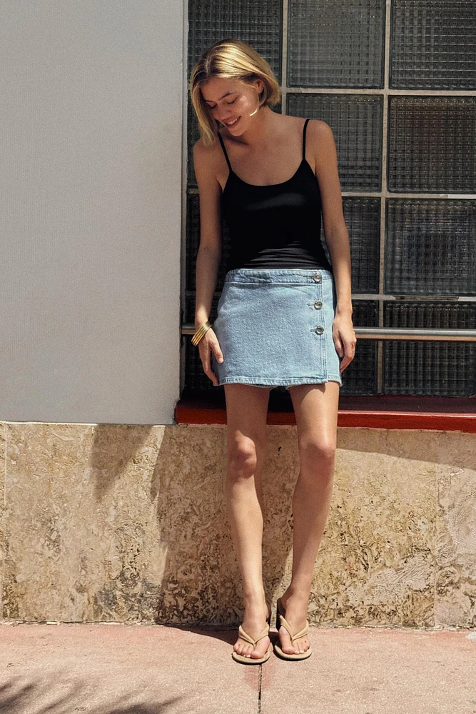 POLYAMIDE SPAGHETTI STRAP CAMISOLE
