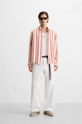 CHEMISE FLUIDE RAYURES