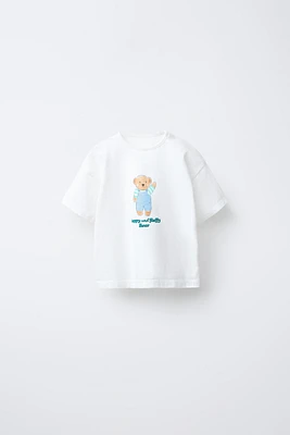 BEAR TEXT T-SHIRT