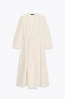 ROBE MIDI CEINTURE ZW COLLECTION