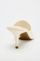 LEATHER MULES