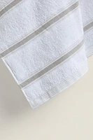 STRIPED COTTON TERRYCLOTH KITCHEN TOWEL