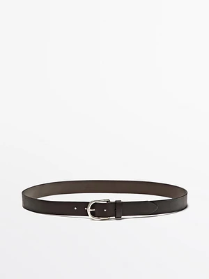 Ceinture en cuir nappa