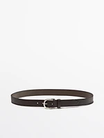 Ceinture en cuir nappa