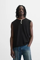 KNITTED TANK TOP