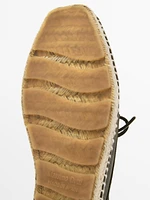 Espadrilles with bow