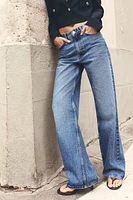 STRAIGHT LEG FULL LENGTH Z1975 JEANS WITH A HIGH WAIST