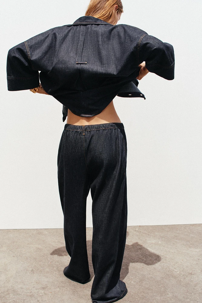 JEAN Z1975 JOGGER WIDE LEG TAILLE HAUTE