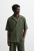 JACQUARD TEXTURED SHIRT