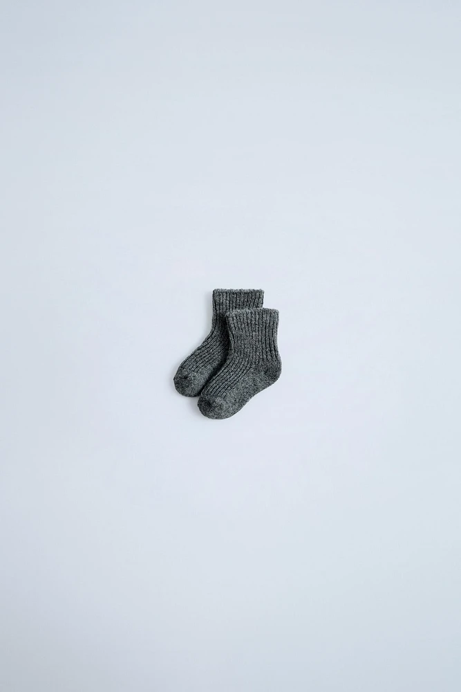 CASHMERE BLEND SOCKS