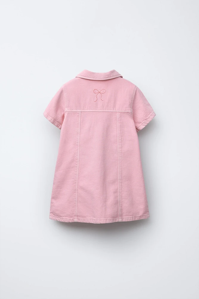 TWILL POCKET DRESS