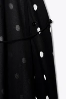 TOP HALTER À POIS ZW COLLECTION