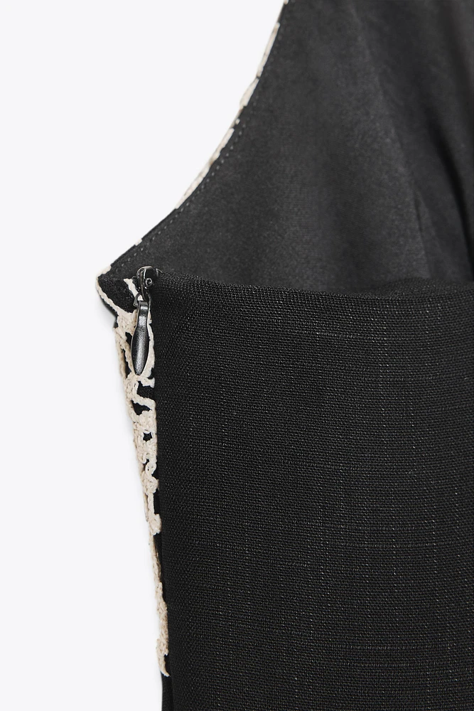 ROBE MIDI BRODÉE