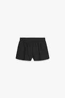 GAUZE PAJAMA SHORTS