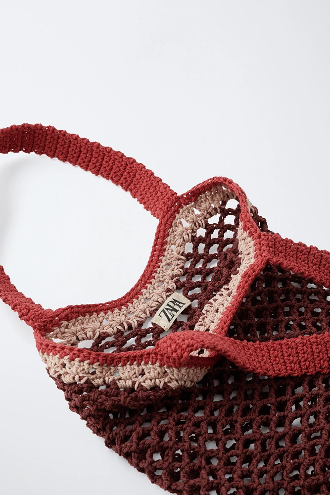CROCHET HANDBAG
