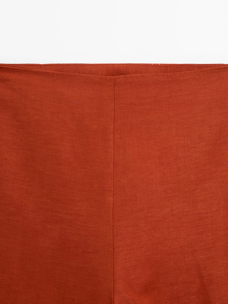Pantalon fluide lin