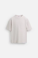 RELAXED FIT STRUCTURED T-SHIRT