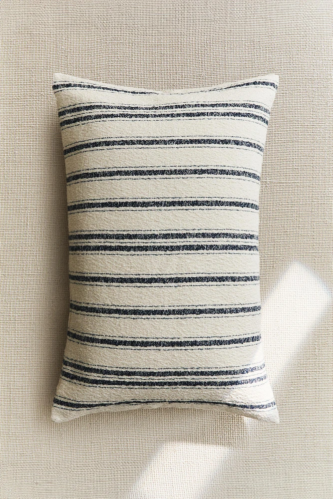 STRIPED THROW PILLOW COVER