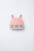 TOP EN MAILLE CROCHET