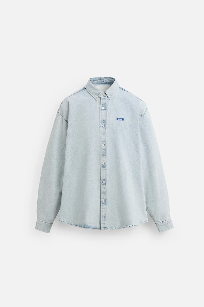 WASHED DENIM SHIRT