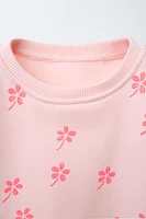 PRINTED JOGGING T-SHIRT AND BERMUDA SET