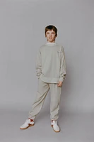 INTERLOCK SWEATSHIRT AND JOGGER PANTS SET