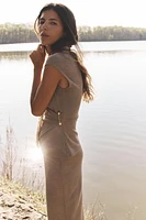 TEXTURED CLASP TOP