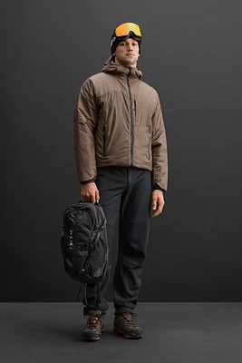 LAYERED PADDED JACKET