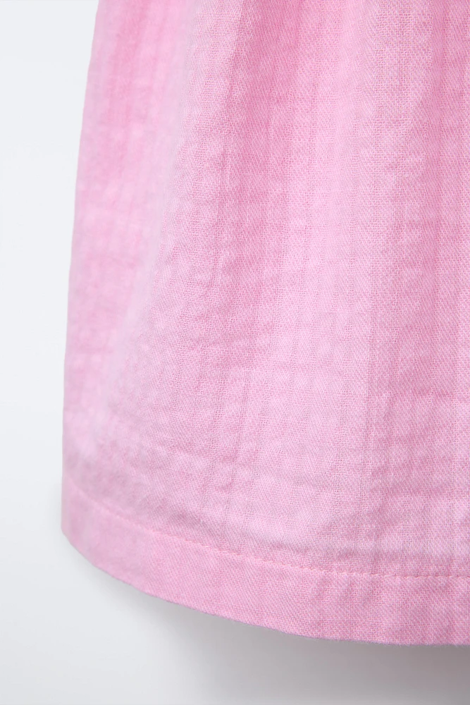 ROBE EN MATIÈRES VARIÉES RIB À TEXTURE