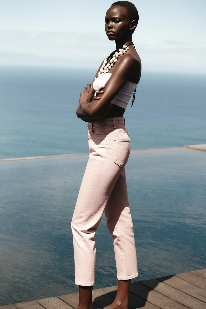 Z1975 HIGH-WAIST MOM LEG JEANS