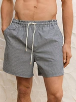 Maillot de bain seersucker rayures