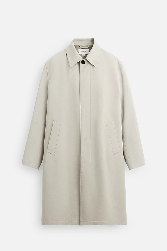 RELAXED FIT MANTECO TRENCH COAT