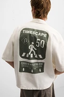 CHEMISE IMPRIMÉS CONTRASTE