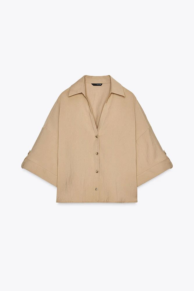 WIDE SHORT SLEEVE SHIRT