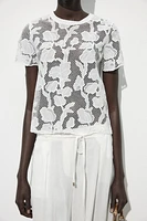 FRONT EMBROIDERY T-SHIRT