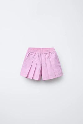 TECHNICAL PLEATED SKORT