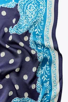 POLKA DOT PRINT SCARF
