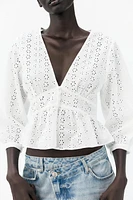 CHEMISE BRODERIES PERFORÉES
