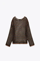 OPEN KNIT SWEATER