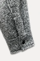 CROPPED BOUCLÉ JACKET