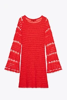 KNIT MINI DRESS