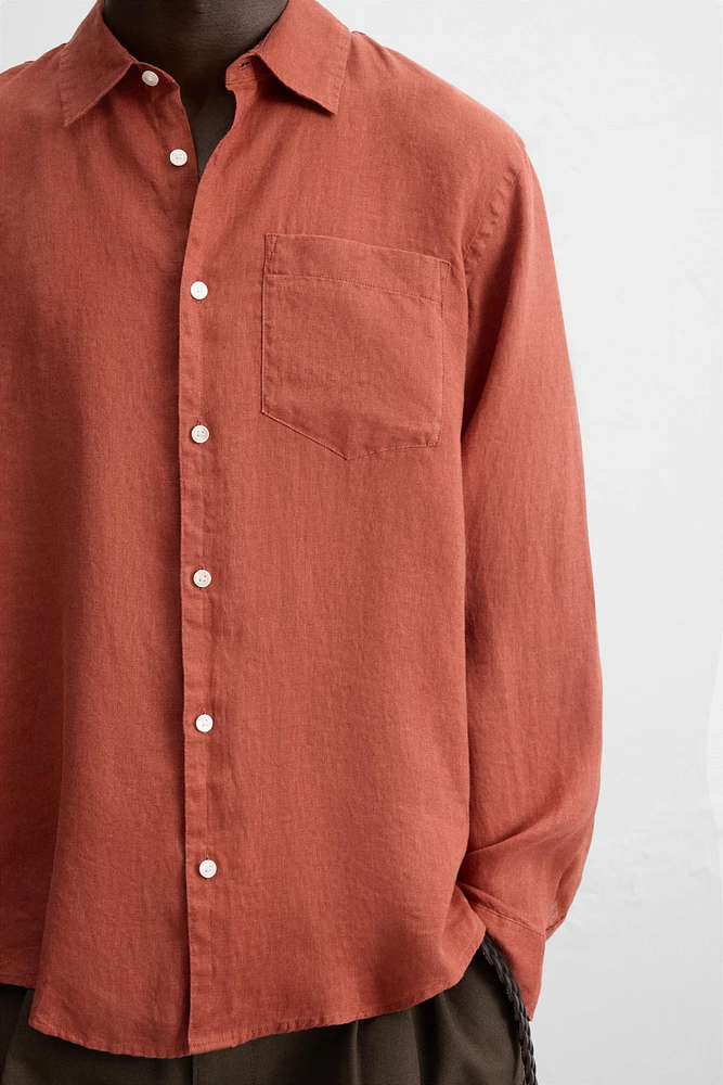 100% LINEN SHIRT