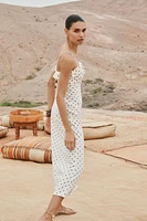 POLKA DOT MIDI DRESS