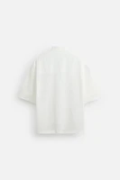 CHEMISE RELAXED FIT TEXTURÉE