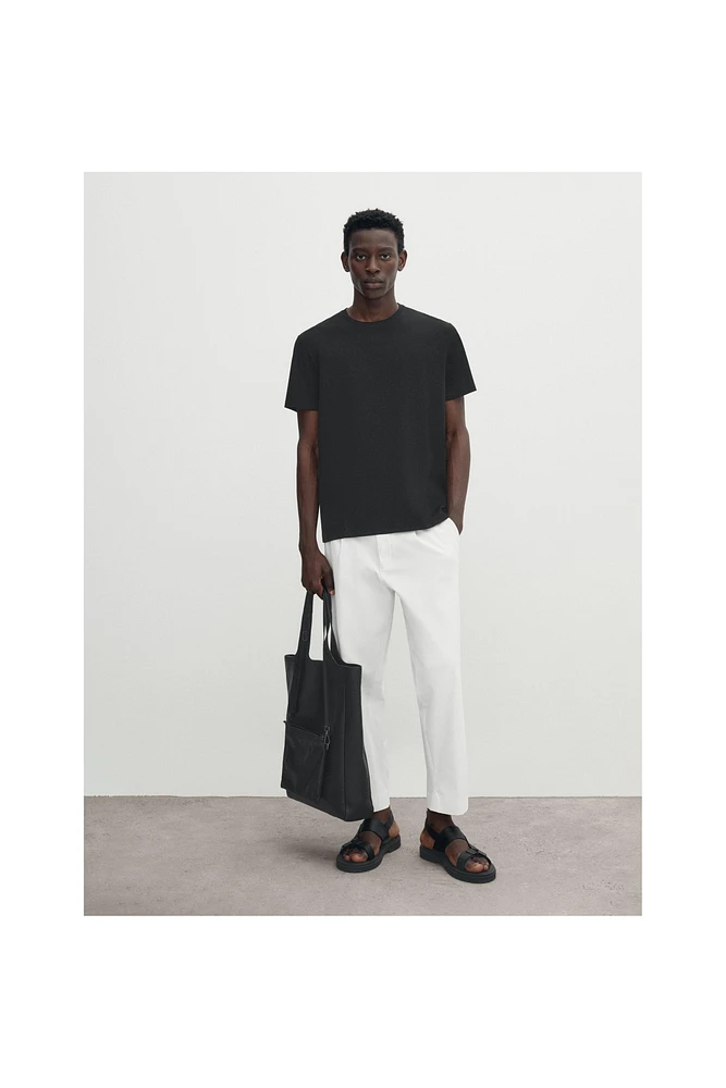 100% mercerised cotton T-shirt